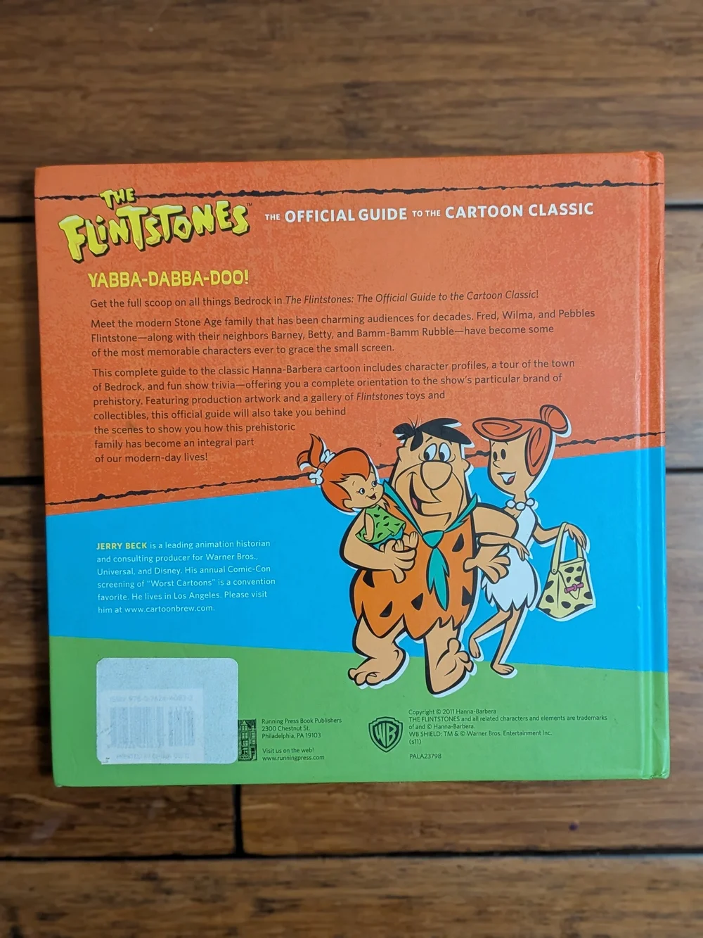 The Flintstones Official Guide - Orange & Blue Hardcover